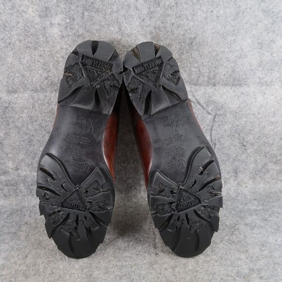 John Fluevog Shoes Mens 8 Oxford Classic Lace Up Brogue Brandenburg Angel Banker - Picture 13 of 16